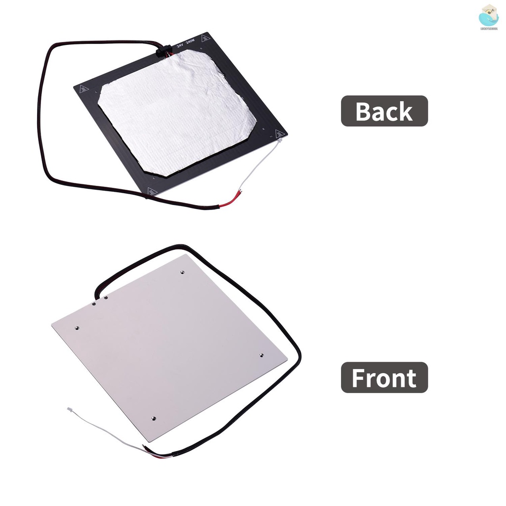 Tấm Nhôm Tản Nhiệt Lxsx Aibecy 24v Cho Máy In 3d Cr-10 / Cr-10S Tevo Tevodo | BigBuy360 - bigbuy360.vn