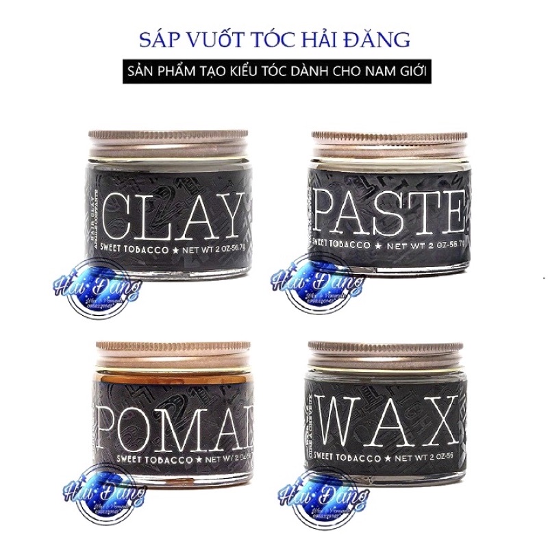 [FULL LINE] Sáp vuốt tóc 18.21 Man Made CLAY , Man Made WAX , Man Made POMADE , Man Made PASTE