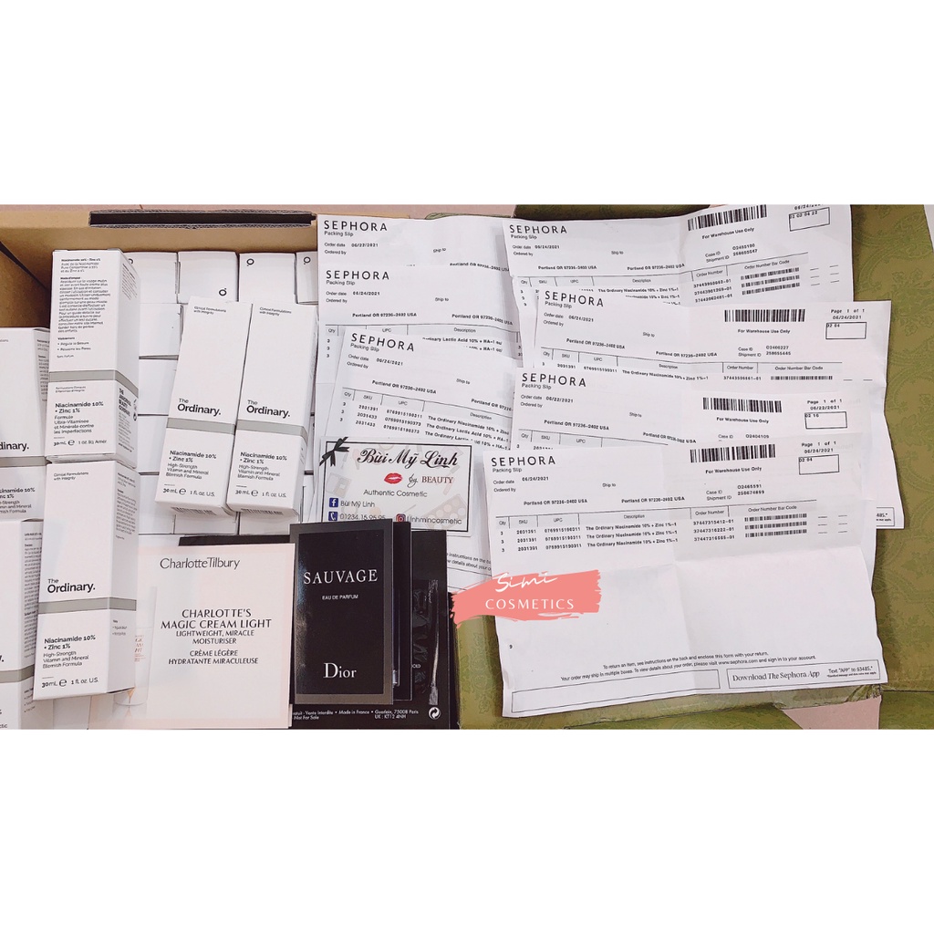 Serum The Ordinary Niacinamide 10% + Zinc 1%