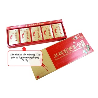 Sâm lát tẩm mật ong KGS 100g