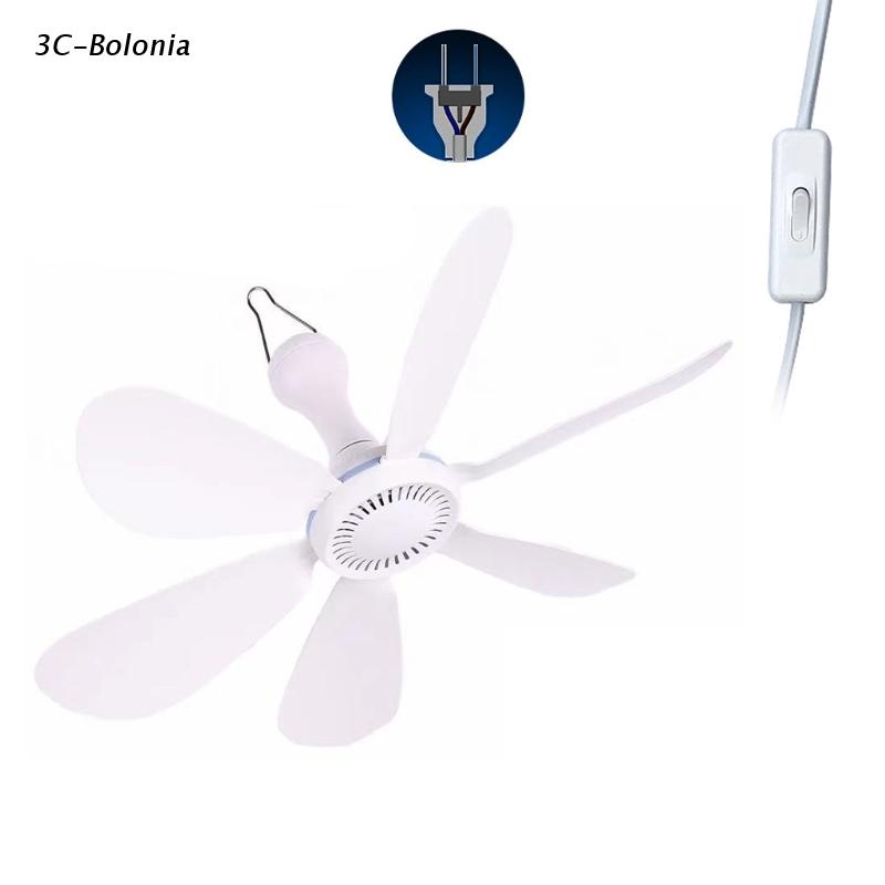 Quạt treo trần nhà mini 20w 6 cánh quạt ac 220v 52cm / 20.4in