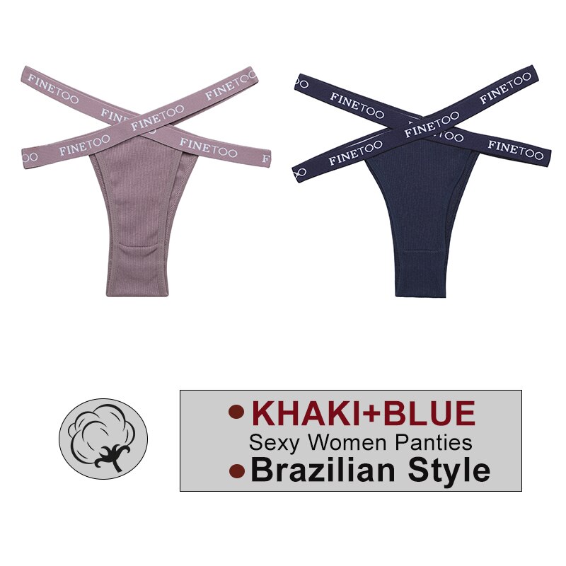 Set 2 Quần Lót Cotton Đan Dây Quyến Rũ Dành Cho Nữ | BigBuy360 - bigbuy360.vn