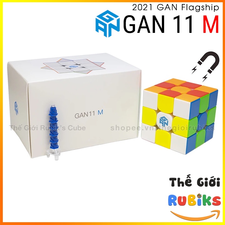 GAN 11 M Nam Châm - Rubik 3x3 GAN 11M Cao Cấp Hãng GAN CUBE.