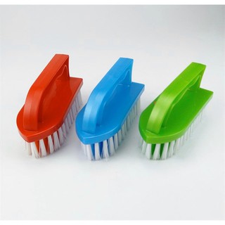 Bàn chải nhựa chà sàn và giặt đồ kiểu bàn ủi có tay cầm lớn tiện lợi cao cấp