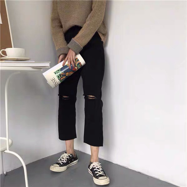 QUẦN KAKI RÁCH CÓ THỂ SẮN ỐNG | BigBuy360 - bigbuy360.vn