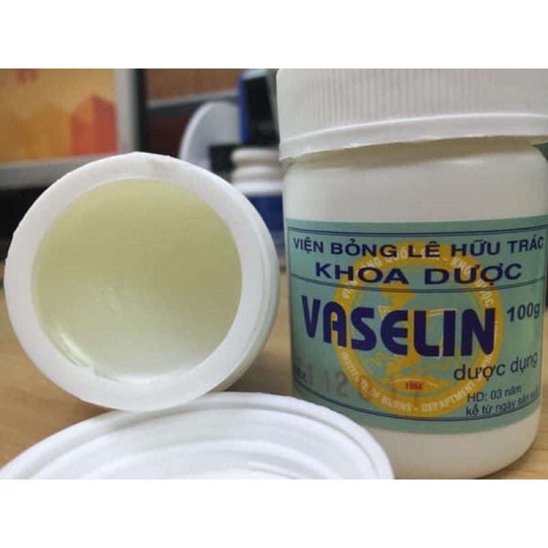Kem nẻ Vaseline 100 g Viện Bỏng Quốc Gia Lê Hữu Trác