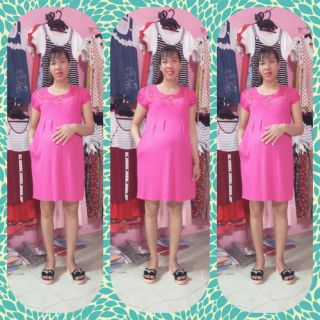Đầm bầu thun thái. q