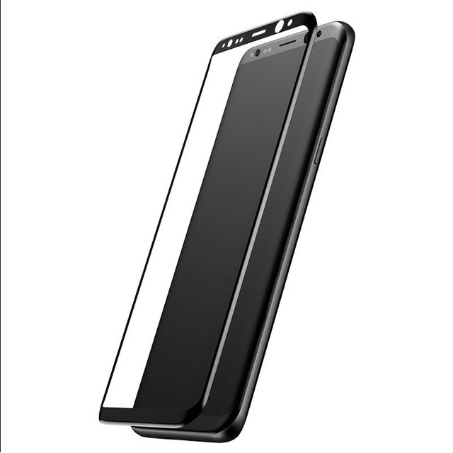 Kính cường lực full màn 3D BASEUS Sam Sung Galaxy S8, S9, Note 8 - Hàng chính hãng