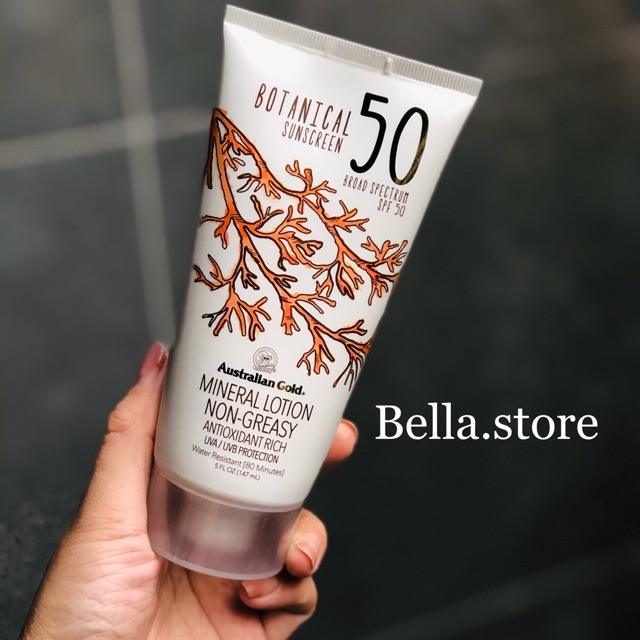 Kem chống nắng Australian Gold Botanical Sunscreen SPF50