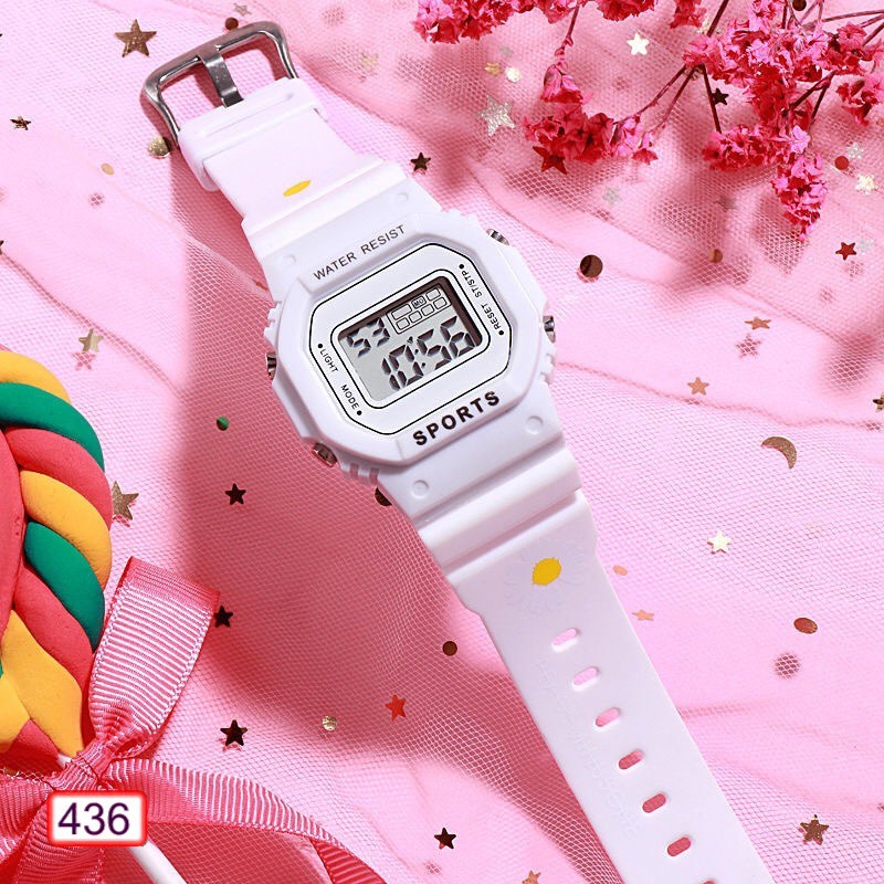 Đồng Hồ Thể Thao Nam Nữ Sport 436 Thời Trang Siêu Hot - Hazo