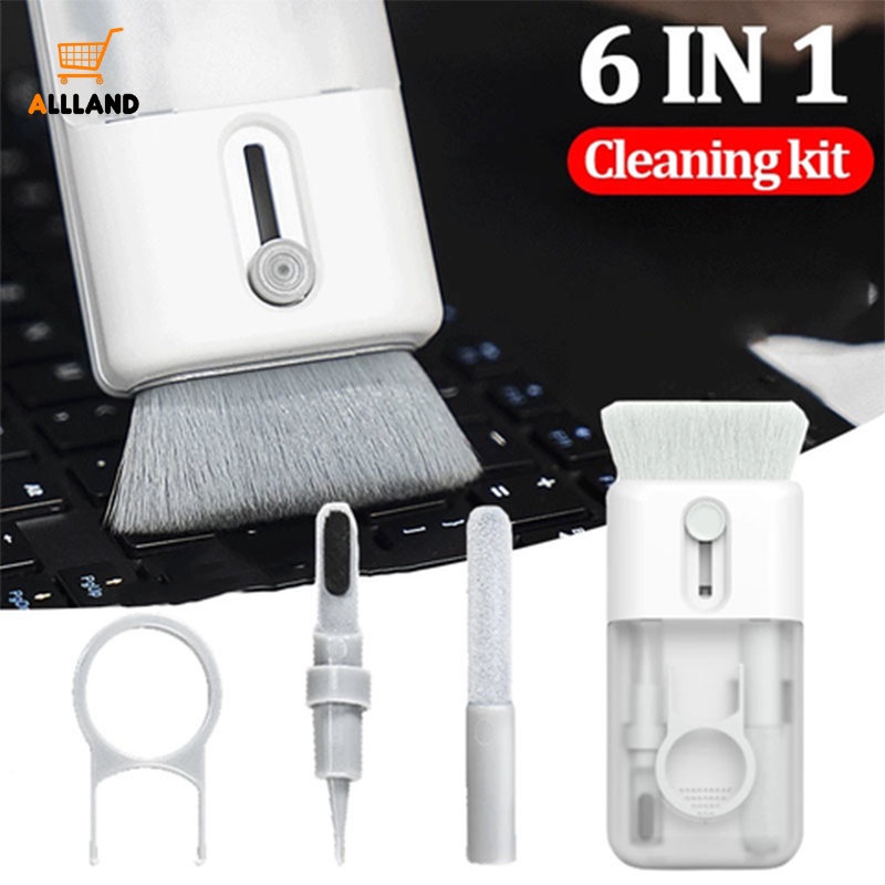 Bộ Dụng Cụ Vệ Sinh Bàn Phím Điện Thoại Di Động Đa Năng 6 Trong 1