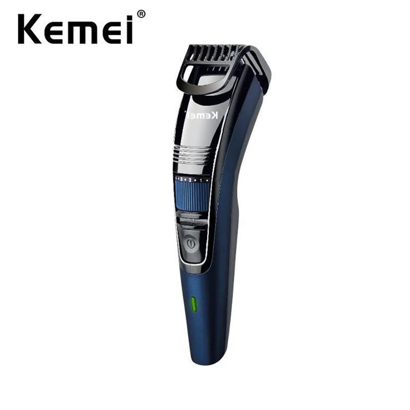 Tông Đơ Kemei Norelco Tỉa Tóc / Râu Không Dây Dành Cho Nam Thiết Kế Một Chiếc Lược Duy Nhất Với 10 Chiều Dài Cài Đặt