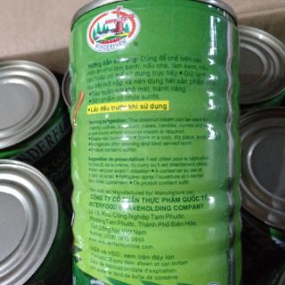NƯỚC CỐT DỪA WONDERFARM [400 ML]