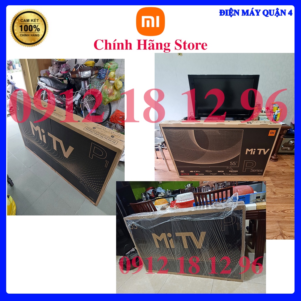 Smart tivi Xiaomi P1 55 inch ( XIAOMI L55M6-6ARG )- Hàng chính hãng - Bản quốc tế
