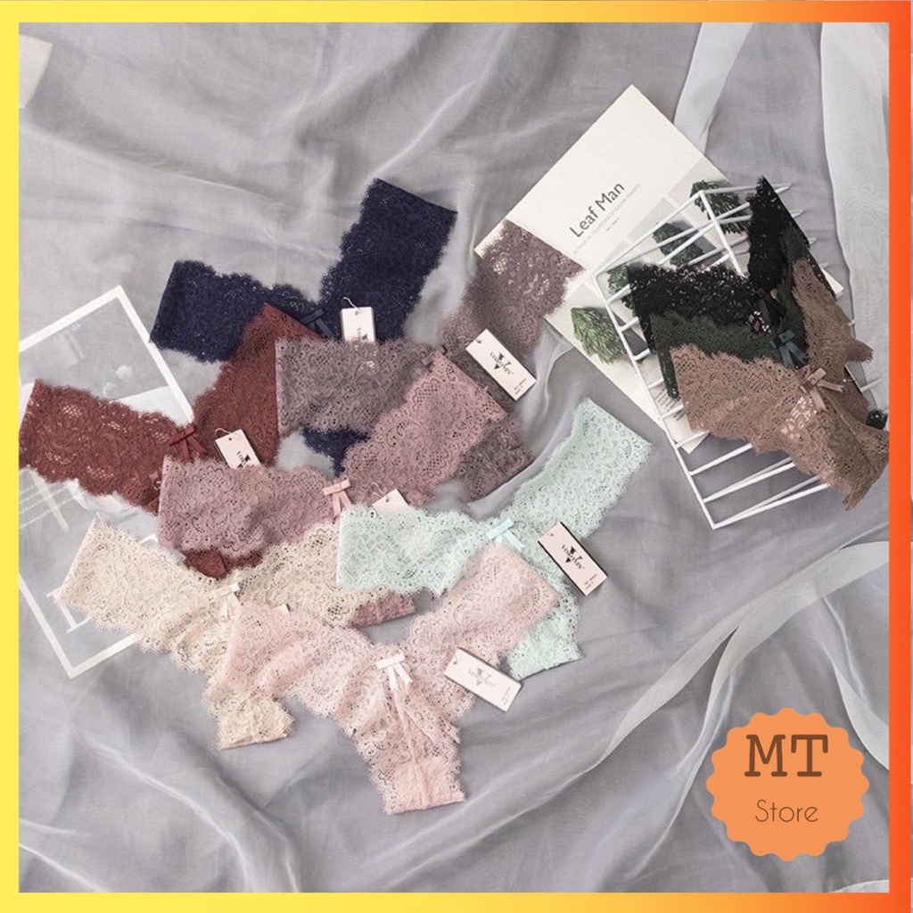 Quần Lọt Khe Chữ T Cao Cấp - Ren Mềm Mịn - Sexy - Quyến Rũ 8002