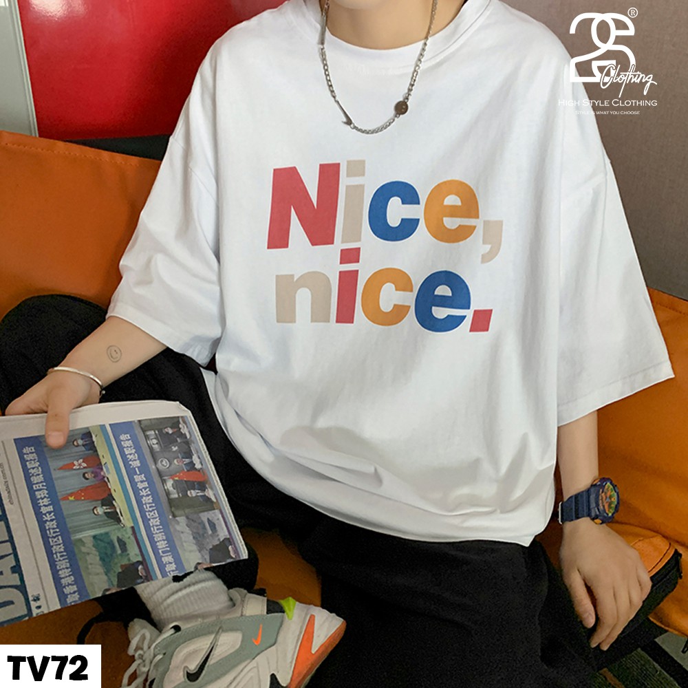 Áo Thun Tay Lỡ 2s Clothing Áo Phông Nelly Basic Unisex Nam Nữ Cotton Oversize Form Rộng Giá Rẻ In Hình StreetWear TV72