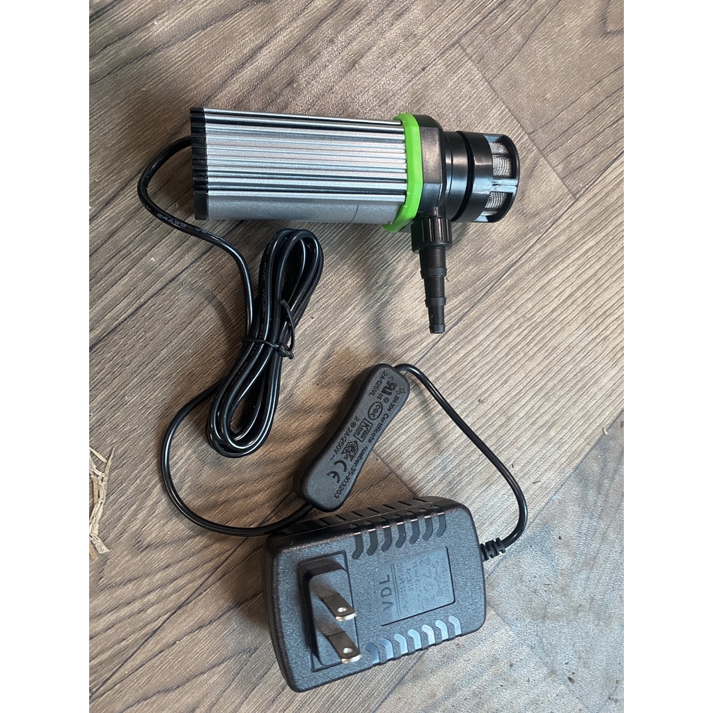Máy bơm V2 mini - Phụ kiện bể cá, dùng cho máy khoan, cắt rãnh tường Hudo