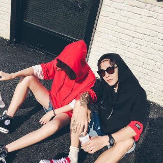 Áo Hoodie tay lỡ