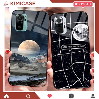 Ốp Xiaomi Redmi 10 , Redmi Note 10 / 10s , Note 10 Pro, K40 / K40 Pro , Poco F3 , 11 Lite lưng kính cường lực cao cấp