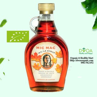Siro lá phong Mic Mac Canada 250ml