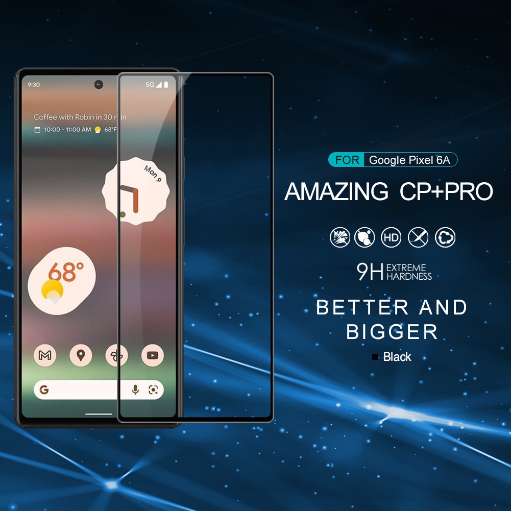 Kính cường lực NILLKIN 9H chống chói dấu vân tay cho Google Pixel 6A