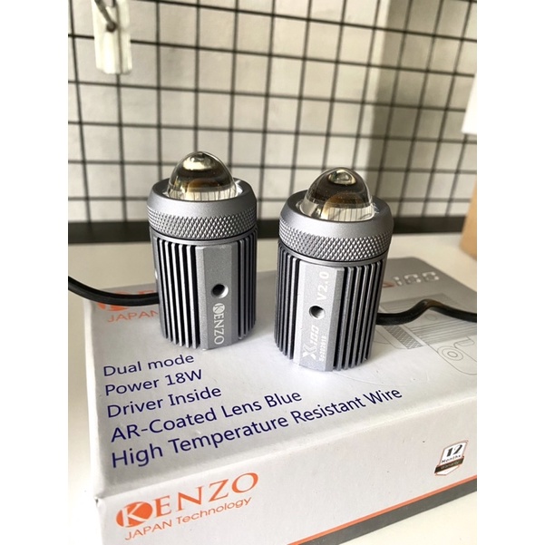 Cặp đèn bi cầu mini 1 chế độ cos pha x100