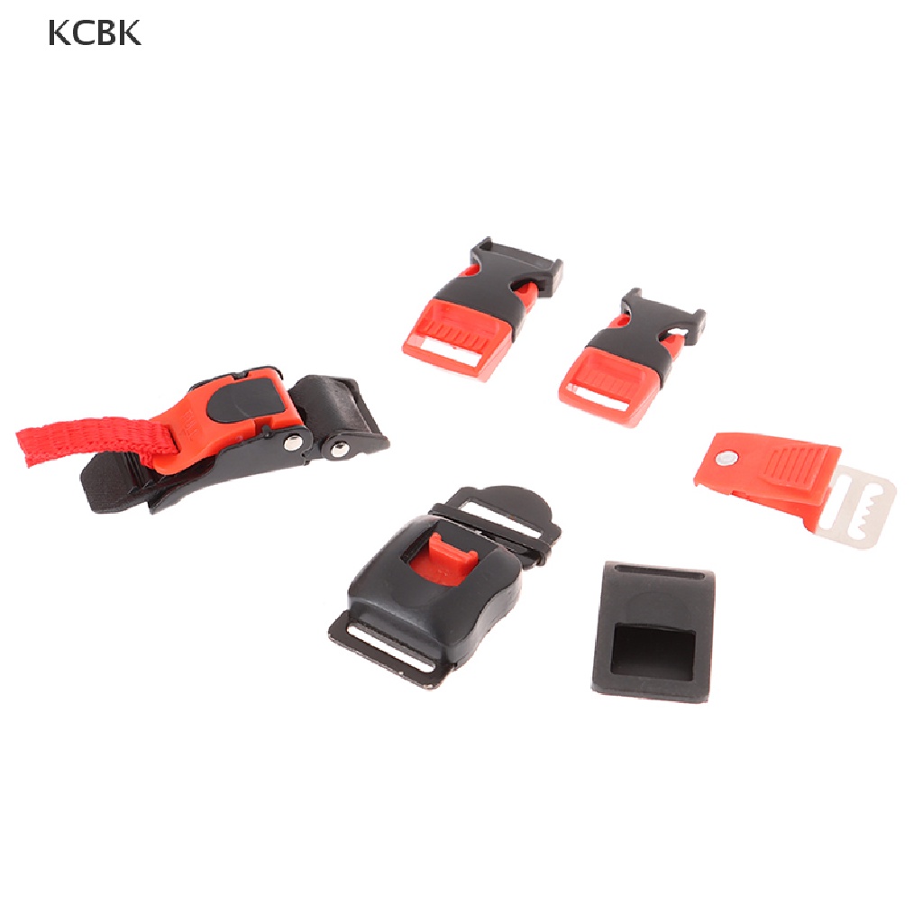 KC Motocross bike helmet buckle chin strap flexible helmet universal plug-in BK