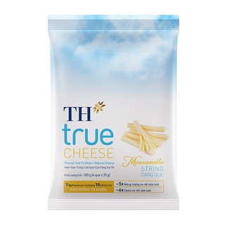 5B Phô Mai Que TH True Milk 100gr*4Q*25gr/ Phô Mai Dạng Que Cheese Mozzarella - Chính Hãng TH True Milk