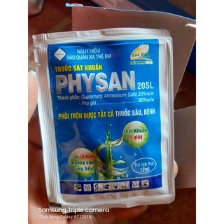 2 gói Physan 20SL- sát khuẩn cây, đặc trị thối thân