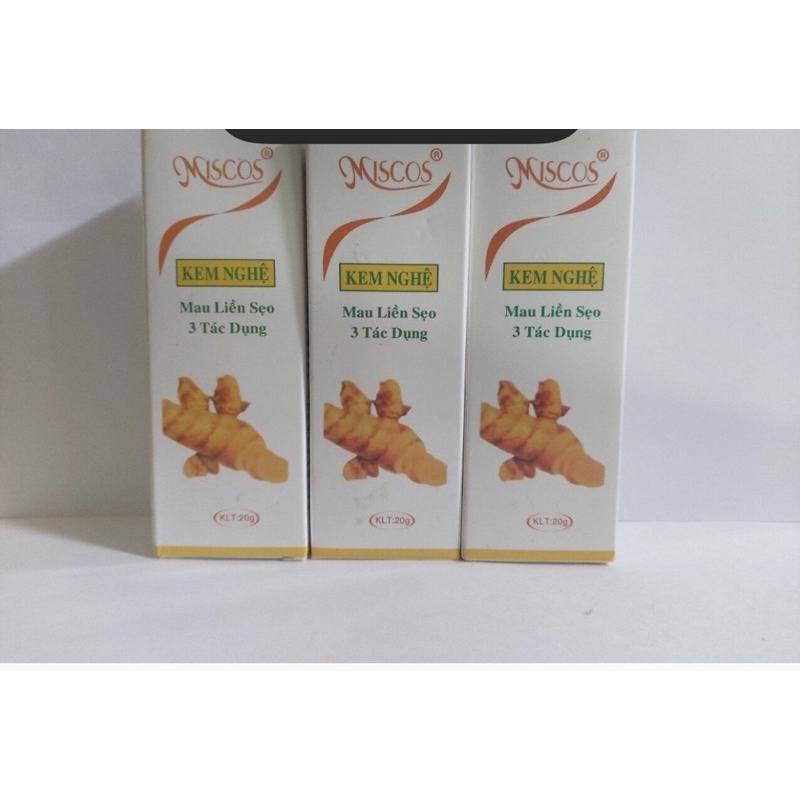 Kem Nghệ Mau Liền Sẹo 3 tác dụng Misscos 20g
