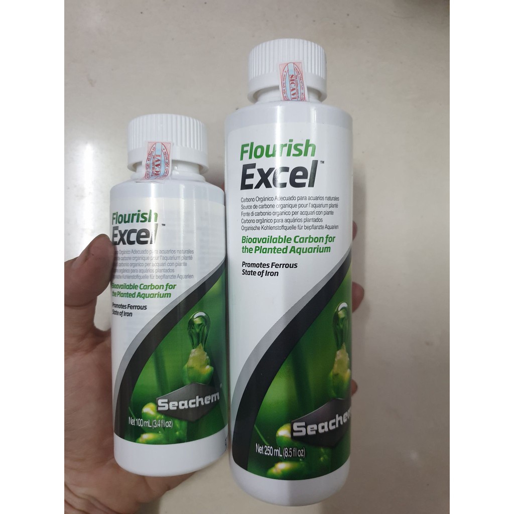 Phân nước CO2 diệt rêu tảo hại Seachem Flourish Excel