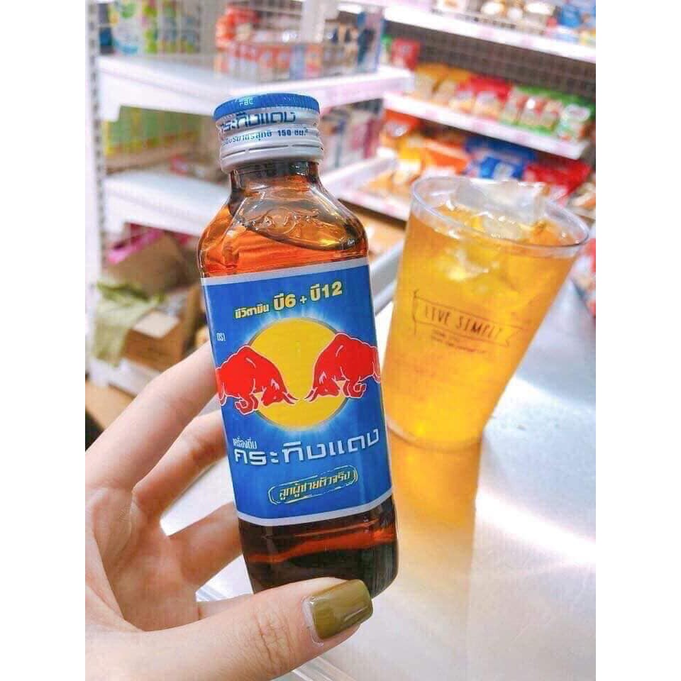 Bò Húc Thái Redbull Chai Thủy Tinh 150ml