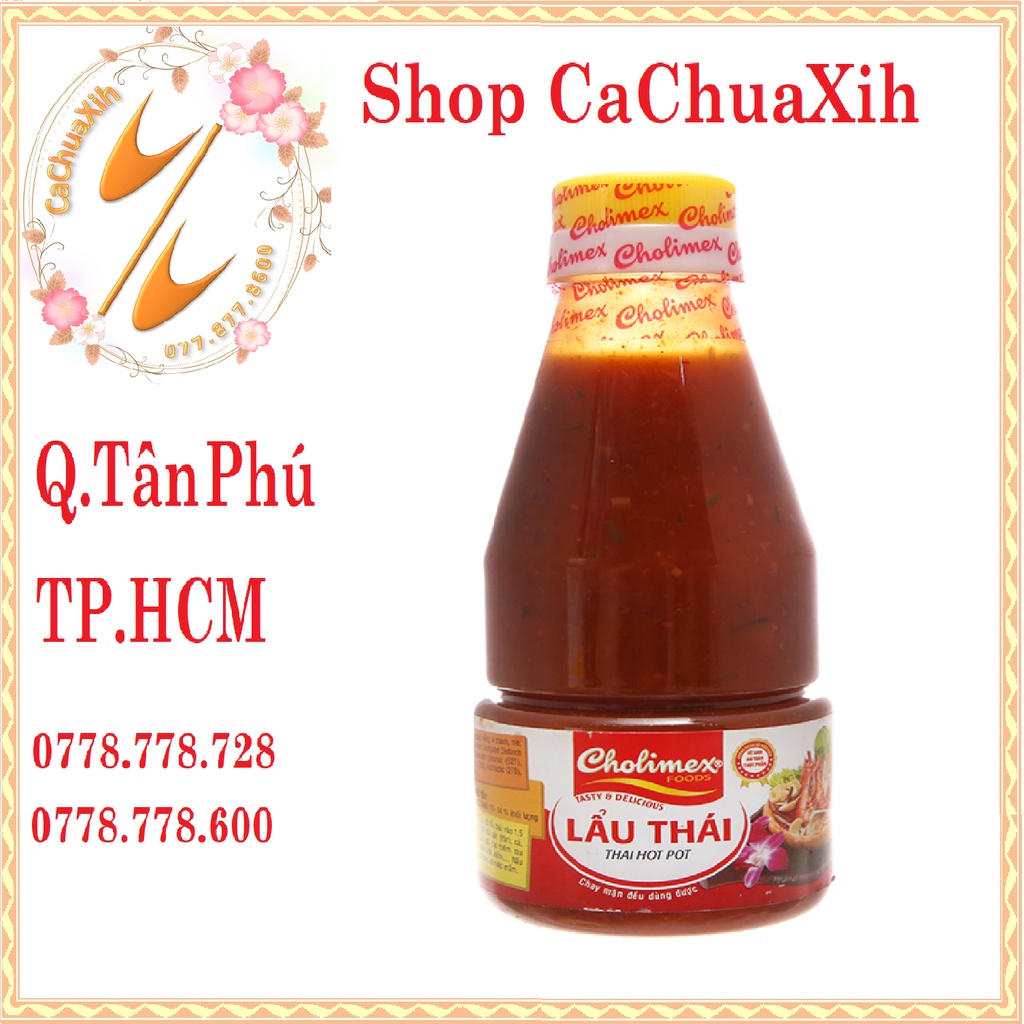 Sốt lẩu Thái Cholimex chai 280g