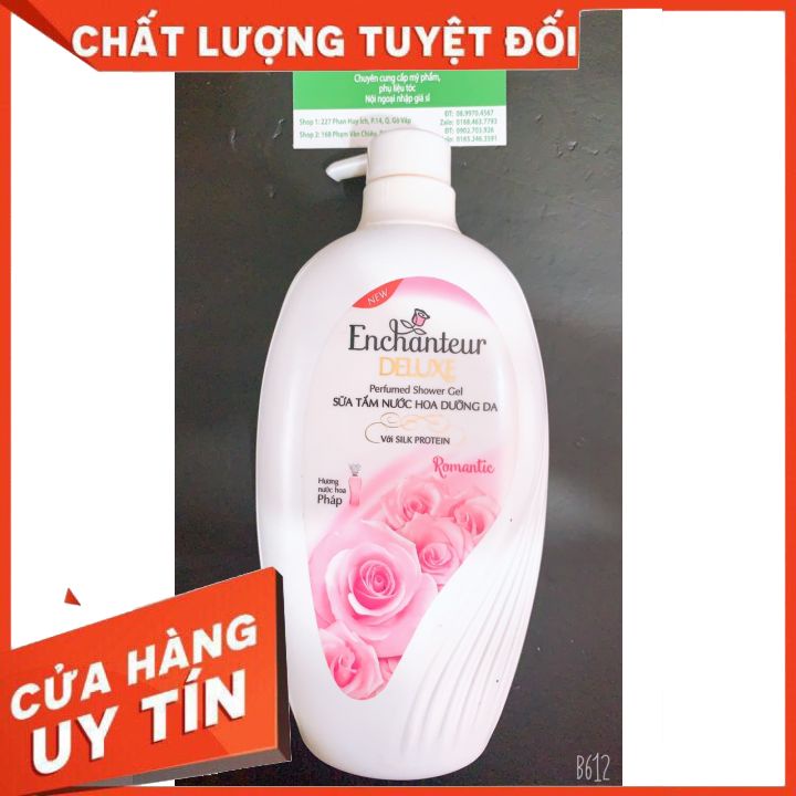 Sữa tắm Enchanteur 650g không hạt   màu xanh -màu vàng -màu tím - màu hồng liu giữ hương thơm lâu  ,sáng mịn da-dưỡng ẩm