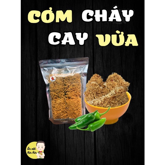 Cơm cháy siêu chà bông CAY VỪA