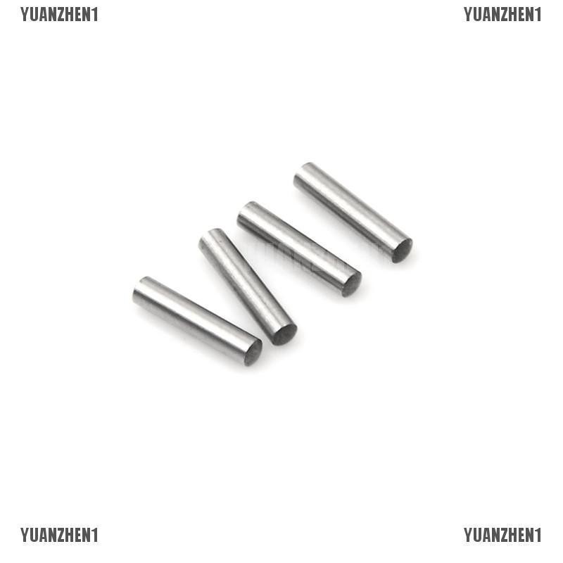 Set 4 Đai Ốc Lục Giác Bằng Nhôm 12MM Kèm Trục Bánh Xe Điều Khiển HSP Tỉ Lệ 1 / 10