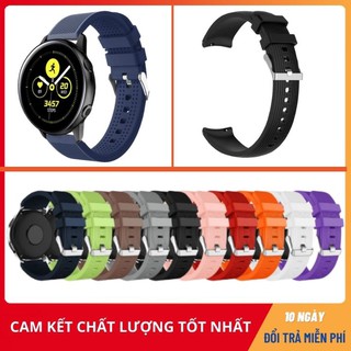 Dây silicon thể thao 20mm, dây cao su 20mm cho đồng hồ thông minh ✅HÀNG CAO CẤP ✅