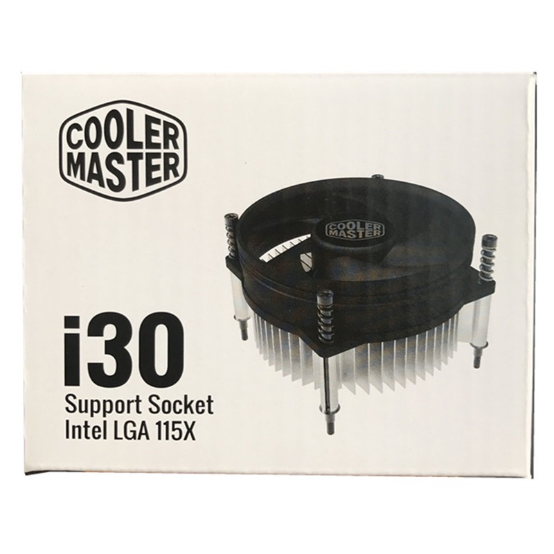 COOLER MASTER Hộp Làm Mát CPU i30 Siêu Mỏng 92mm Cho Intel LGA 1156 / 1155 / 1151 / 1150