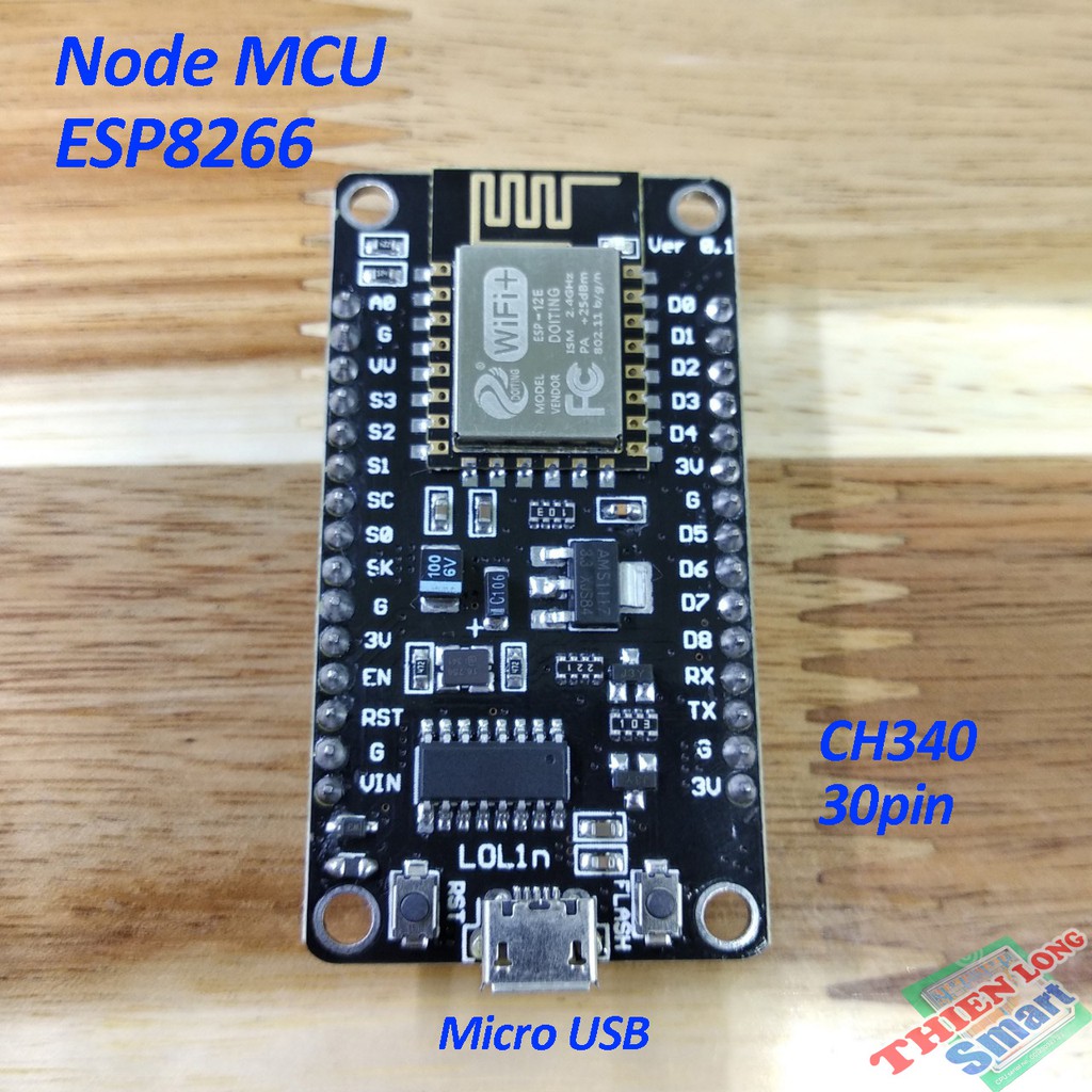 Mạch phát triển ESP8266 NodeMcu CH340 WIFI Module 30pin | BigBuy360 ...