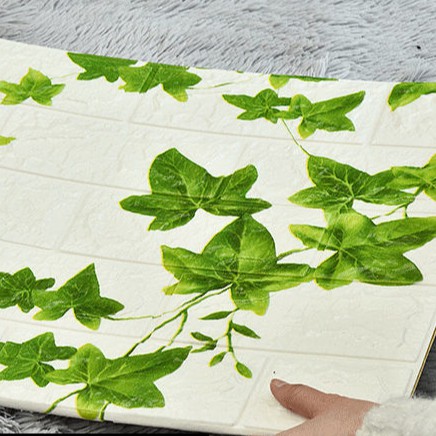 giấy dán tường 3d 5mm khổ kích thước giá rẻ cách âm chống va đập mẫu mới 2021