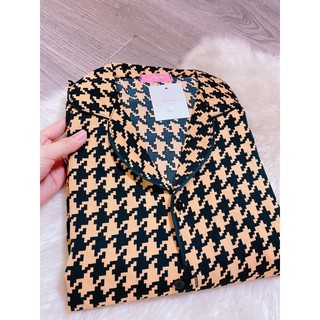 Đồ bộ lụa Mango tơ cộc dài