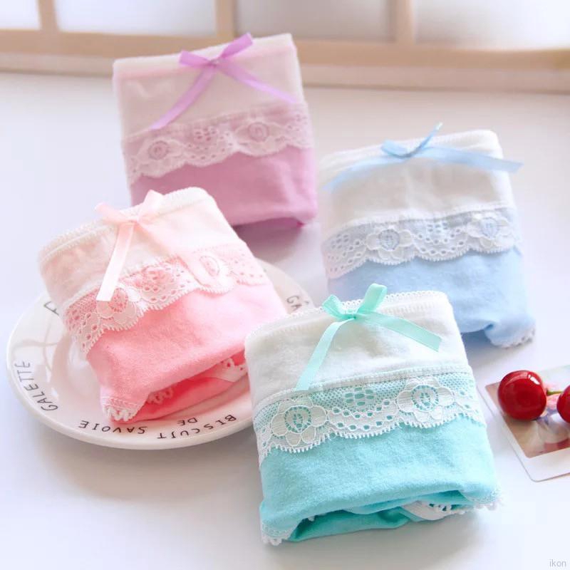 Quần lót họa tiết nơ phối ren quyến rũ cho nữ | BigBuy360 - bigbuy360.vn