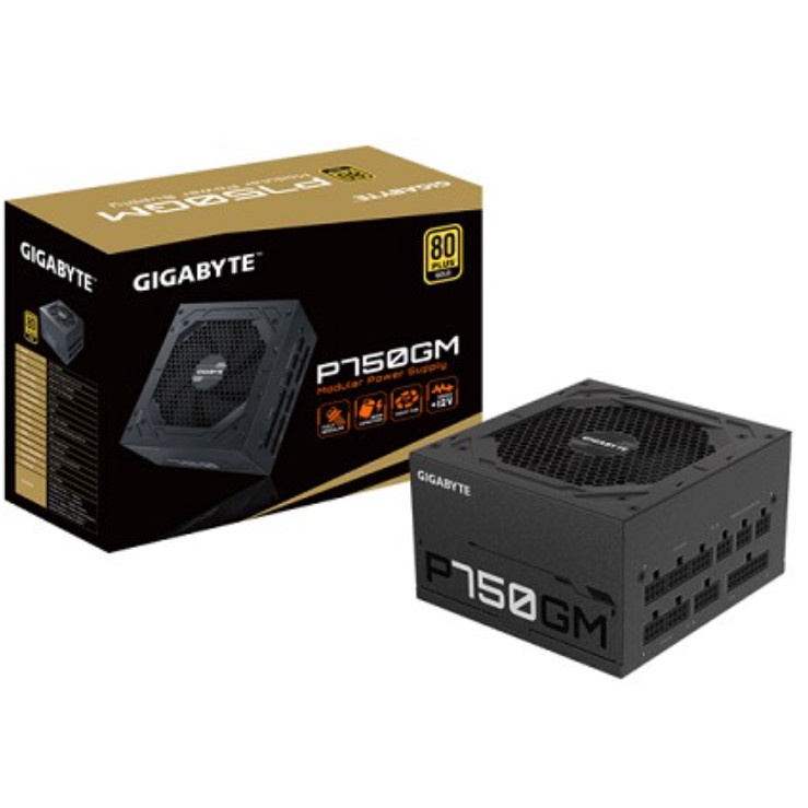 Nguồn máy tính GIGABYTE P750GM 750W 80 plus Gold Full Modular ( 750W )