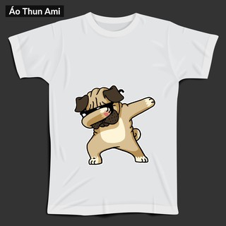 ⚡️FREESHIP⚡️Áo Thun In Hình Chó Pug Dog Cực Ngầu 2020