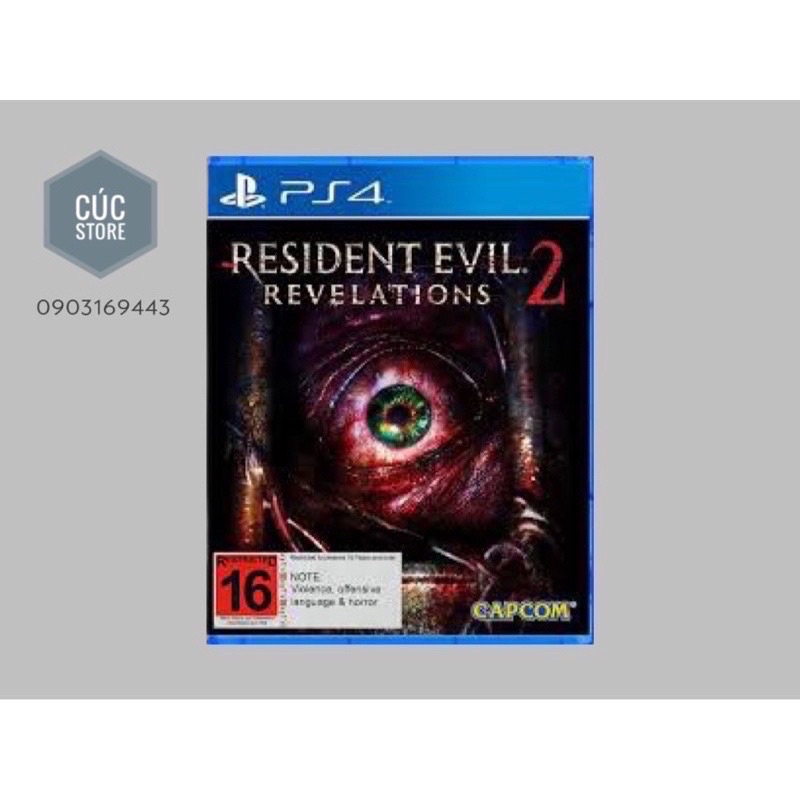 Đĩa chơi game PS4: Resident Evil 2 Revelations