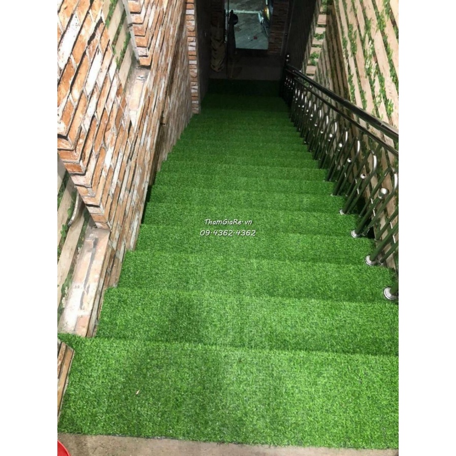 Thảm cỏ nhân tạo độ cao 2cm