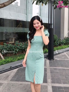 Đầm tay phồng
