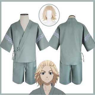 Anime Tokyo Revergers black and red cartoon costumes for men and women Mikey for christmas or halloween