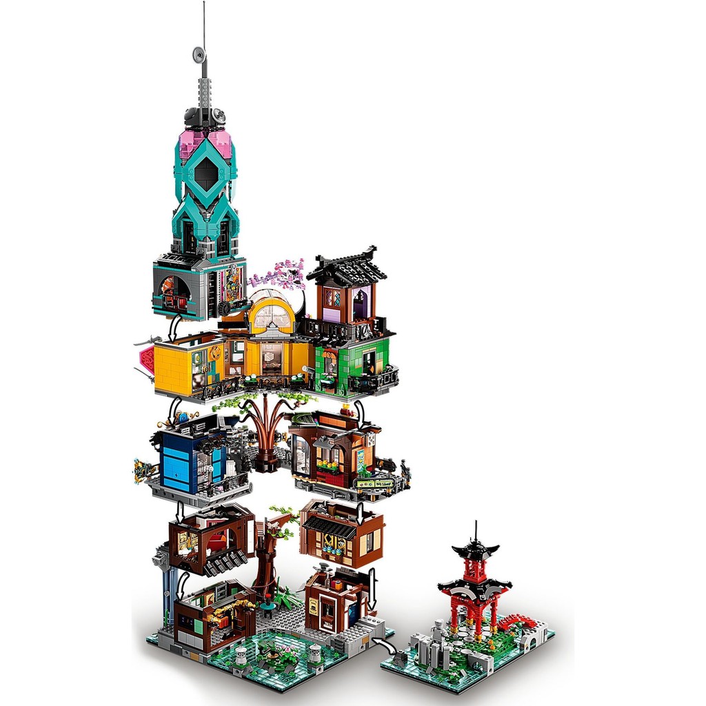 71741 Đồ chơi lắp ráp Iego NINJAGO City Gardens - Đồ chơi lắp ráp Đồ chơi lắp ráp Iego - Khu vườn Ninjago