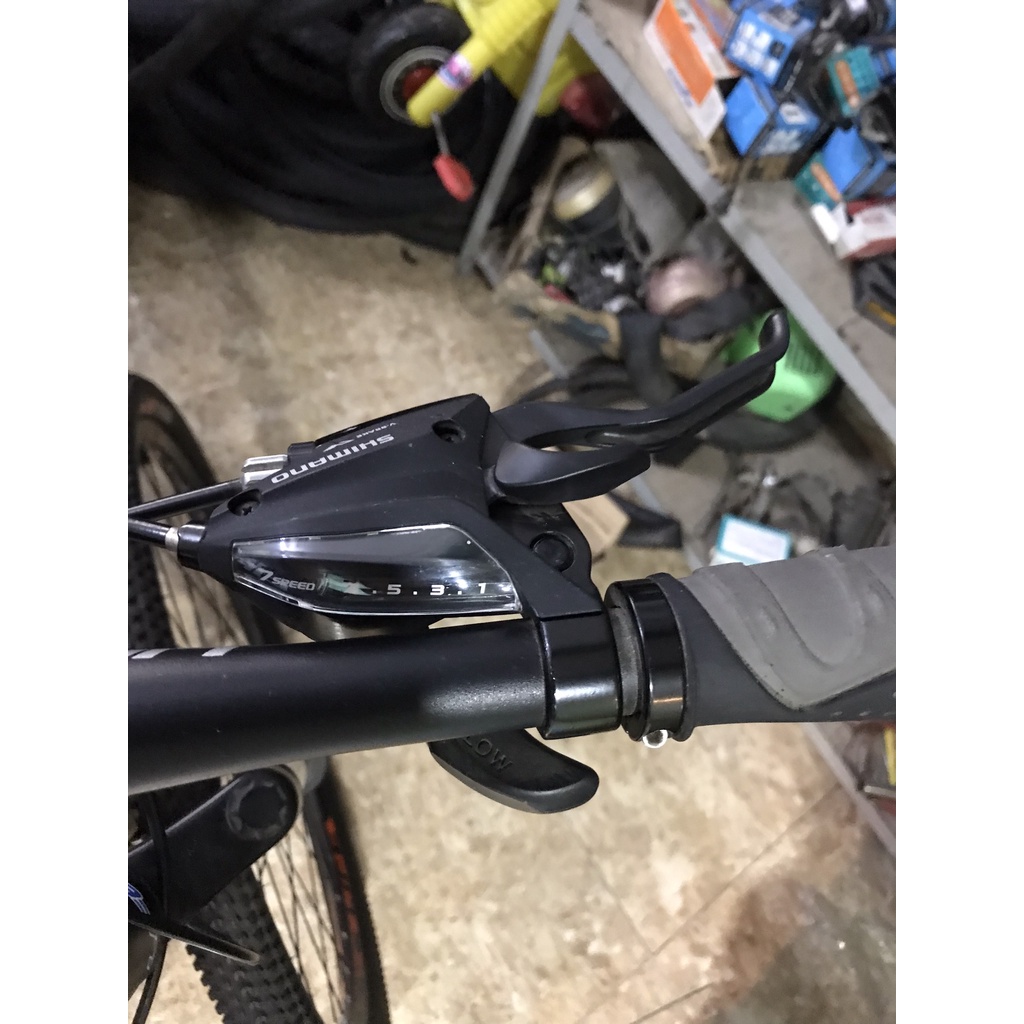 Tay đề xe đạp SHIMANO, bộ tay đề lắc 3x7 giá rẻ- GIANG SƠN BIKE